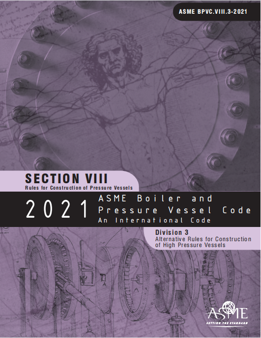 ASME BPVC VIII-3-2021